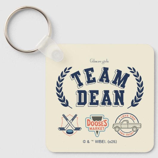 Porte-clés Conception Team Dean Gilmore Girls (Recto)