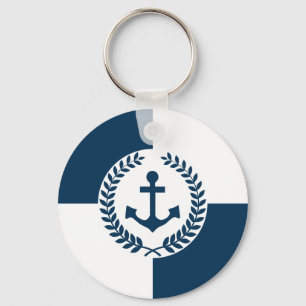 Porte-clés Conception thématique marine