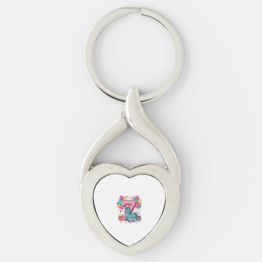 Porte-clés Conception vectorielle de poney mignon pour la fêt (Devant)