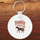 Porte-clés Conception vectorielle florale de cheval 10 pour f (Recto)
