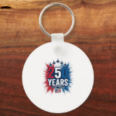Porte-clés Conception vectorielle pour le 250e anniversaire d (Recto)
