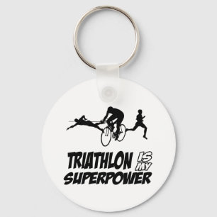 Porte-clés Conceptions de triathlon