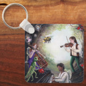 Porte-clés Concert d'été de fée solstice (Recto)