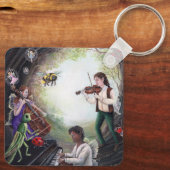 Porte-clés Concert d'été de fée solstice (Verso)