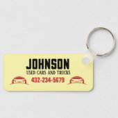 Porte-clés Concessionnaire automobile ou lot de voitures d'oc (Recto)
