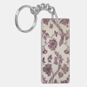 Porte-clés Concevez pour une damassé en soie, 1752 (crayon et (Devant gauche)