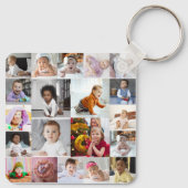 Porte-clés Concevez votre propre collection de photos 20 (Dos)