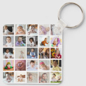 Porte-clés Concevez votre propre collection de photos 25 (Dos)