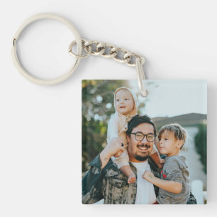 Porte-clés Concevez votre propre photo de famille personnalis