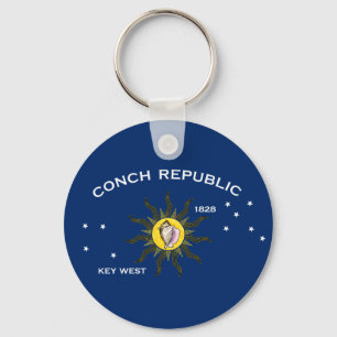 Porte-clés Conch Republic Flag