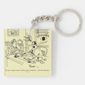 Porte-clés Conclusion des parents (Dos)