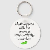 Porte-clés Concombre (Recto)