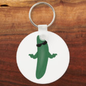 Porte-clés Concombre cool (Recto)