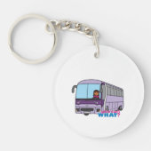 Porte-clés Conducteur de bus féminin (Devant)