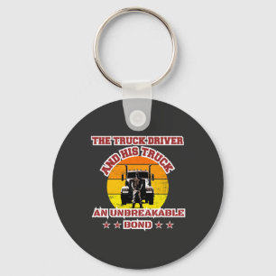 Porte-clés Conducteur de camion Male Strong Road Bond Pride C