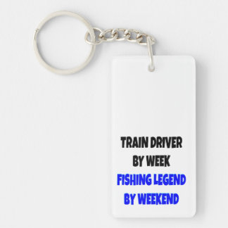 Porte-clés Conducteur de train légende de pêche