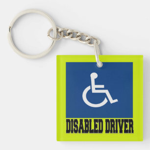 Porte-clés Conducteur handicapé