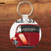 Porte-clés conduire la coccinelle classique-vw (Recto)