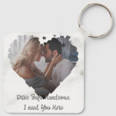 Porte-clés Conduire un cadeau sans risque à mari Boyfriend ca (Dos)