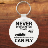 Porte-clés Conduisez prudemment (Recto)