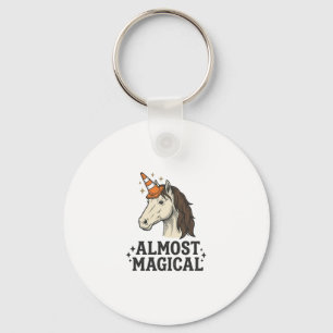 Porte-clés Cône de licorne presque magique T-Shir graphique v