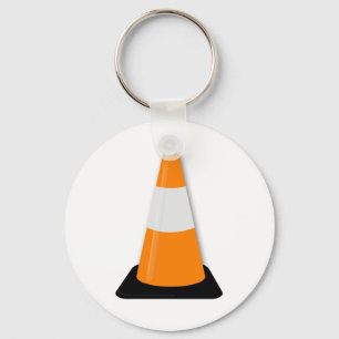 Porte-clés Cône du trafic