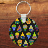 Porte-clés Cones de crème glacée Super Heroes (Recto)