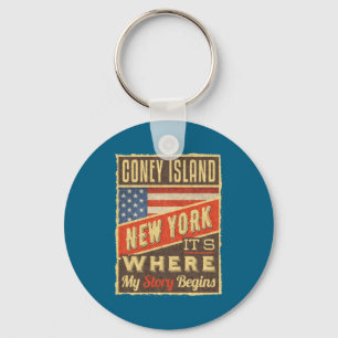 Porte-clés Coney Island New York _1