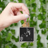 Porte-clés Conférence de John Kennedy 35e président des États (main)