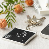 Porte-clés Conférence de John Kennedy 35e président des États (Côté)