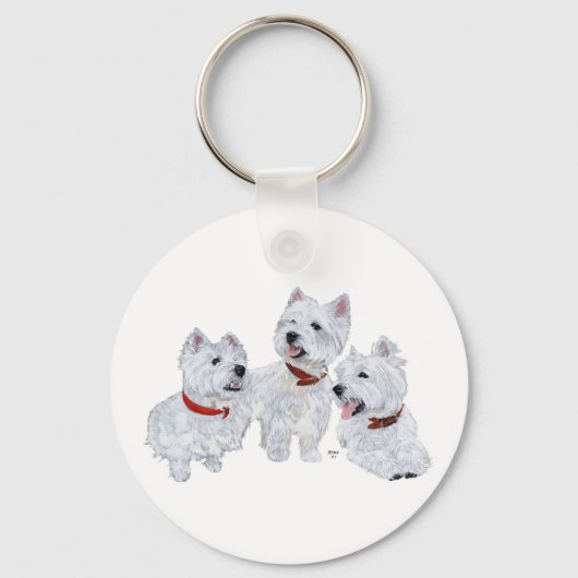 Porte-clés Conférence Westie (Recto)