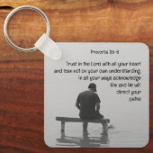 Porte-clés Confiance Dans Le Seigneur Ravissant L'Application (Recto)