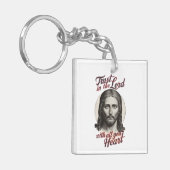 Porte-clés Confiance divine : Message Jésus (Devant gauche)