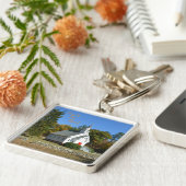 Porte-clés Confiance en Dieu Eglise (Côté)