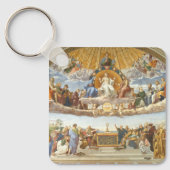 Porte-clés Conflit du Saint Sacrement, Raphael Sanzio (Recto)