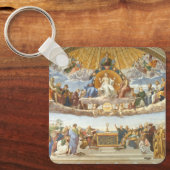 Porte-clés Conflit du Saint Sacrement, Raphael Sanzio (Recto)
