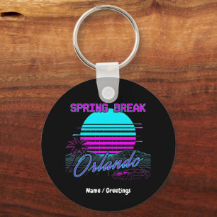 Porte-clés Congé de printemps 2026 Orlando After Dark Retro S
