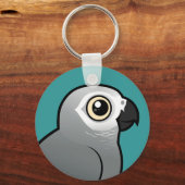 Porte-clés Congo African Grey (Recto)