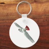 Porte-clés Congo - Perroquet gris (Recto)