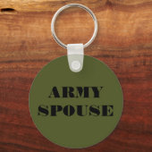 Porte-clés Conjoint de l'armée porte - clé (Recto)