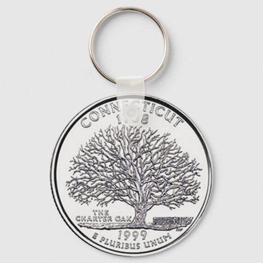 Porte-clés Connecticut (Recto)
