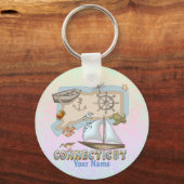 Porte-clés Connecticut (Recto)