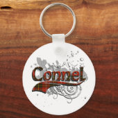 Porte-clés Connel Tartan Grunge (Recto)
