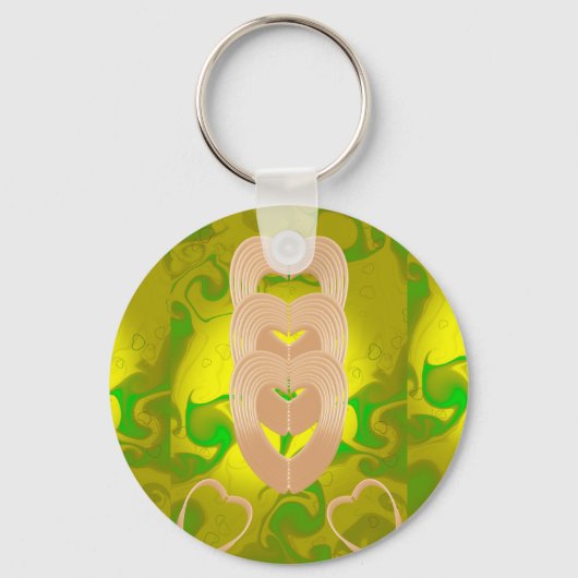 Porte-clés connexion coeur (Recto)