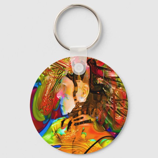 Porte-clés Connexion Robot (Recto)