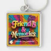 Porte-clés "Connexions dynamiques" (Devant)