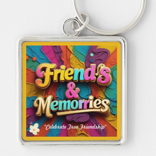 Porte-clés "Connexions dynamiques" (Devant)