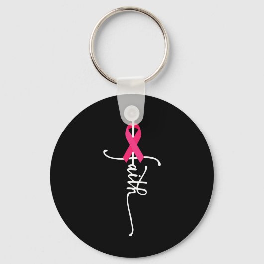 Porte-clés Conscience du cancer du sein Conscience du cancer (Recto)