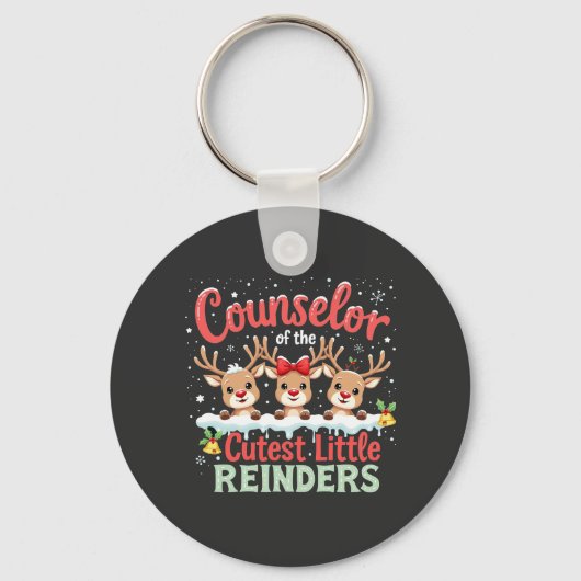 Porte-clés Conseiller des petits rennes les plus croustillant (Recto)