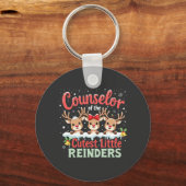 Porte-clés Conseiller des petits rennes les plus croustillant (Recto)